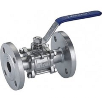 Stainless Steel Investment Casting Flange Ball Valve (Machining Parts)